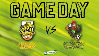 GameDay Viadana Basket  Gilbertina Soresina [upl. by Amabil]