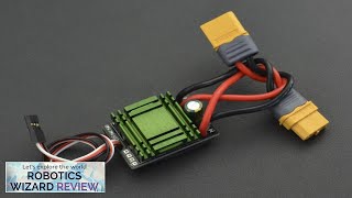 20A Bidirectional Brushed ESC Speed Controller without Brake XT60 Connector Review [upl. by Boys910]