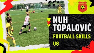 Football skills  Nuh Topalovic U8  2014  FK Dobrinja  Sarajevo [upl. by Anivram119]