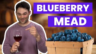 HOW TO MAKE BLUEBERRY MEAD [upl. by Sima769]