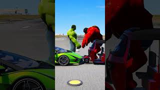 GTA V  HULK VS REDHULK MATCH WHO IS RICHER 🤑 shorts gta5 [upl. by Adeirf731]