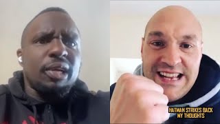 🔥 TYSON FURY amp DILLIAN WHYTE CLASH OVER SPARRING CLAIMS 🔥 [upl. by Ttenyl]