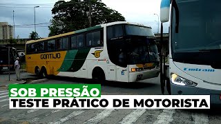 Gontijo Sob Pressão Experiência Real na Rodoviária de Osasco durante o Teste de Motorista [upl. by Ecnedac]