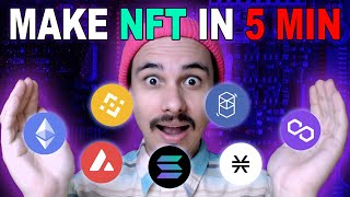 How to generate and launch an NFT collection in 5 minutes [upl. by Annaiviv]