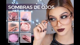 SOMBRAS DE OJOS TIPOS Y ACABADOS  Espacio Nerd del Maquillaje [upl. by Sukhum]