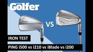 REVIEW Ping i500 and i210 irons [upl. by Oona]