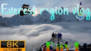 First day Everest target vlog day 1 ￼ KTM 2600m mountains trending [upl. by Mor]