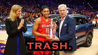 The WNBA Skills Competition Was Trash [upl. by Eneliak]