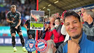 KANE HATTRICK Geile STIMMUNG und KielPYRO 🔥🔥  Holstein Kiel vs FC Bayern München  CedrikTV [upl. by Eelannej]