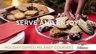 Pepperidge Farm Chocolate Dipped Milano Cookies [upl. by Eisele56]