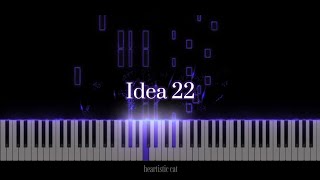 Idea 22  Gibran Alcocer  piano tutorial  FREE SHEET [upl. by Dysart]