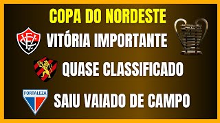 COPA DO NORDESTE  VITÓRIA entra no G4  SPORT próximo da vaga [upl. by Yatnoj]