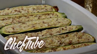 Comment Faire Des Courgettes Farcies  Recette dans la description [upl. by Seebeck]