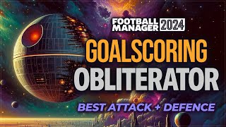 The ELITE Goalscoring Tactic OBLITERATES In FM24  Football Manager 2024 Best Tactics [upl. by Eidac434]