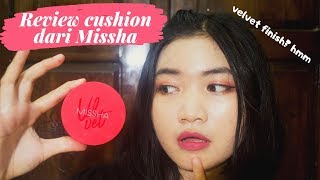 Missha Velvet Finish Cushion First ImpressionReview [upl. by Winny]