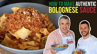 How to Make AUTHENTIC BOLOGNESE SAUCE Like a Nonna from Bologna [upl. by Nimajneb]