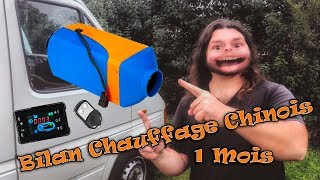 Bilan Chauffage type quotwebastoquot Chinois après 1 Mois [upl. by Fillender]