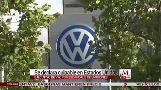 Ejecutivo de VW se declara culpable en EU por escándalo de emisiones [upl. by Nylirrehs]