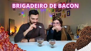 Experimentamos o BRIGADEIRO de BACON do TikTok  Asqueroso ou Delicioso [upl. by Patience]