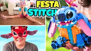 FESTA DI STITCH Giochi e Sfide Adorabili per Tutti [upl. by Perlman]