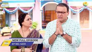 FULL EPISODE 4203 Bhide ko Aaya Bura Sapna Taarak Mehta Ka Ooltah Chashmah  तारक मेहता [upl. by Ohcirej]