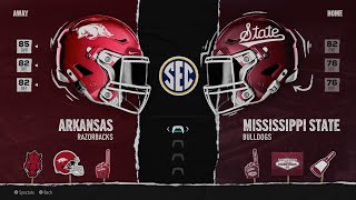 Arkansas at Mississippi State [upl. by Nivrac]