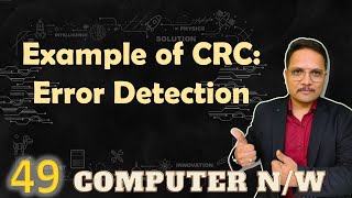 CRC  Cyclic Redundancy Check Examples in Computer Network [upl. by Ahsened]