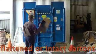 Heavy Duty Waste Baler  Ti350 amp Ti500  Autobaler [upl. by Amund]