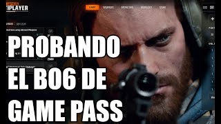 PROBANDO EL BO6 DE GAME PASS  EN ESPANOL [upl. by Eibot347]