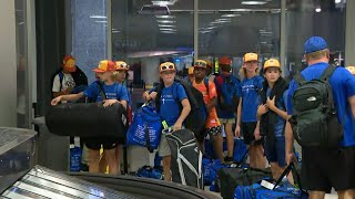 Needville baseball team comes home to Houston after run at Little League World Series [upl. by Goeger]