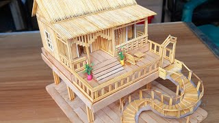 How to make a miniature house Model  DIY miniature ideas [upl. by Dav]