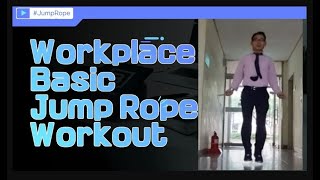 2024년 10월 6일 October 6 2024 Workplace Basic Jump Rope Workout 3000 직장인 줄넘기  기본 줄넘기 운동 3000 [upl. by Mar133]