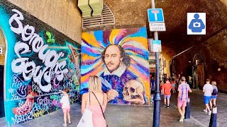 London walk Southwark Cathedral Winchester Palace The Clink Prison Museum to Bankside July 2021 [upl. by Perr]