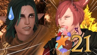 Eji Reacts to FFXIV Dawntrail Part 21  Reunions and Farewells  Blind Playthrough [upl. by Ramu]