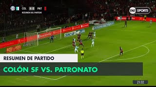 Resumen de Colón SF vs Patronato 40  Fecha 24  Superliga Argentina 20172018 [upl. by Marna]