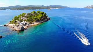 Croatia by Drone DJI 4K incredible views of the Dalmatian Coast [upl. by Luedtke]