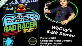 OLD MIX Rad Racer NES Soundtrack  8BitStereo [upl. by Ikkela893]