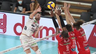 Highlights di Itas TrentinoCucine Lube Civitanova 32 andata semifinale di Supercoppa [upl. by Callida557]