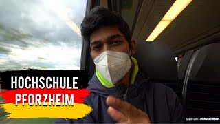 HOCHSCHULE PFORZHEIM Campus tour by Nikhilesh Dhure [upl. by Tsugua]