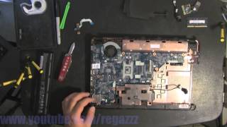 HP PAVILION G4 take apart video disassemble how to open disassembly [upl. by Jasmina869]