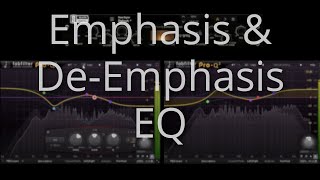 emphasis and de emphasis EQ [upl. by Aneeres]