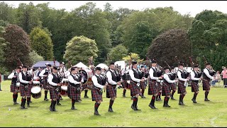 Portlethen and District Pipe Band take 1st place in Grade 2 bands at Aberdeen Highland Games in 2019 [upl. by Weksler]