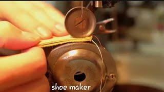 Making Derby Shoes in Vintage Embossed Lether [upl. by Janessa]