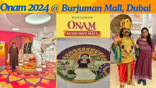 Onam celebration at Burjuman Mall  Dubai [upl. by Kolk]