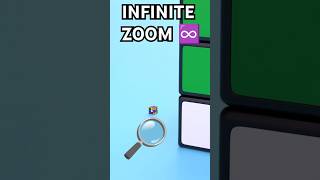 Rubiks Cube Infinite Zoom 2 [upl. by Yeltsew]