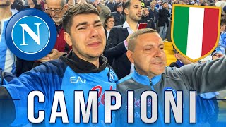 🇮🇹💙 CAMPIONI D’ITALIA È STORIA UdineseNapoli 11 dalla DACIA ARENA [upl. by Notnroht]