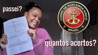 prova CFN  fui aprovada no concurso de fuzileiros navais concursos militares [upl. by Ruscio]