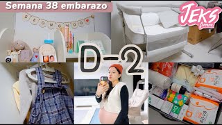 Último video embarazada 🥲 Cosas que he preparado para el bebé  preocupación de lactancia 😰 vlog [upl. by Yrome]