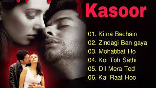 Kasoor Movie All Songs  Hindi Movie Song  Aftab S  Lisa Ray  Udit Narayan  Alka Yagnik [upl. by Anawek]