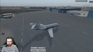 Bombardier Challenger 300 v2 Captain Edition XP11 Test Day 1 XPlane [upl. by Ainesell]